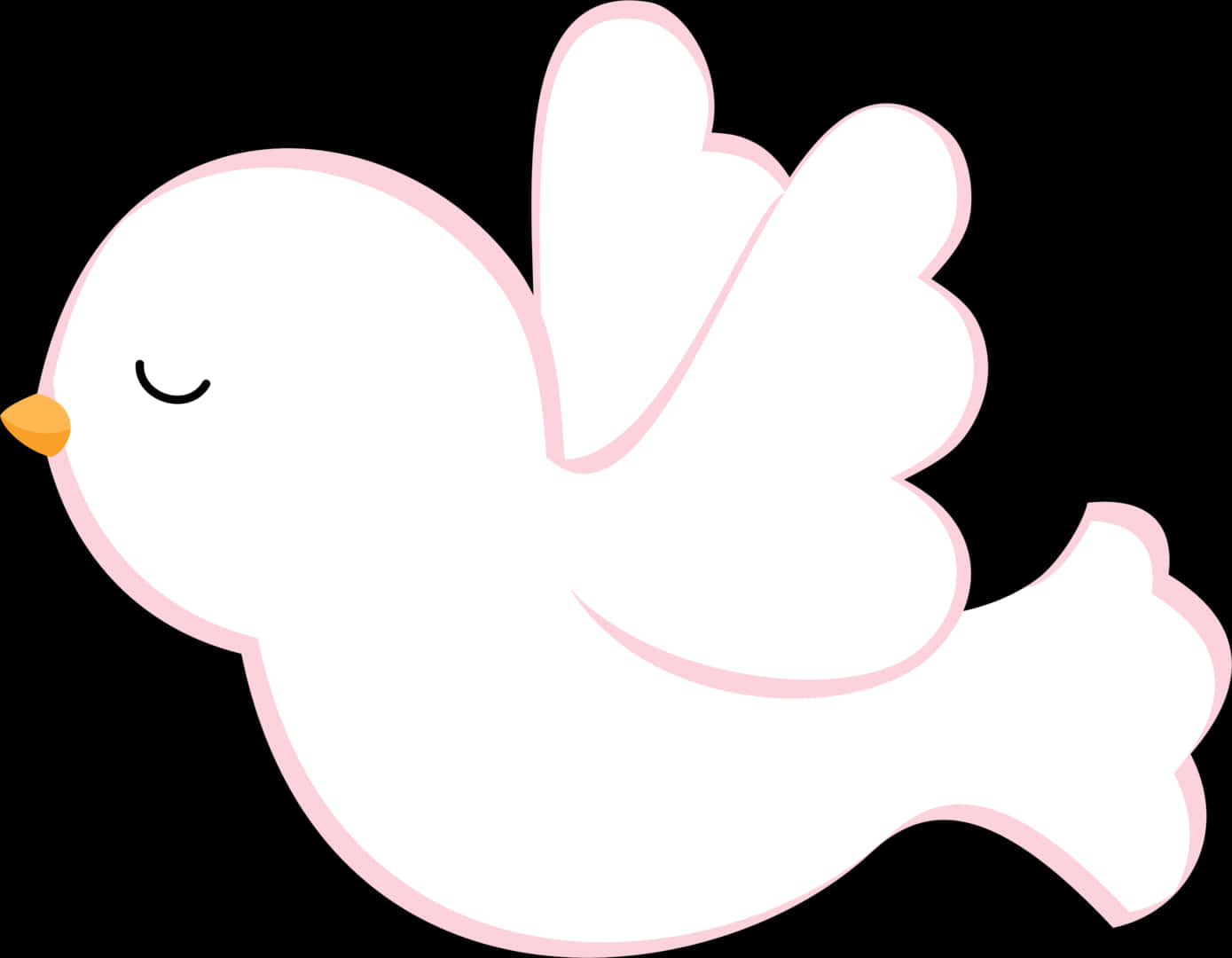 Peaceful Dove Baptism Theme PNG