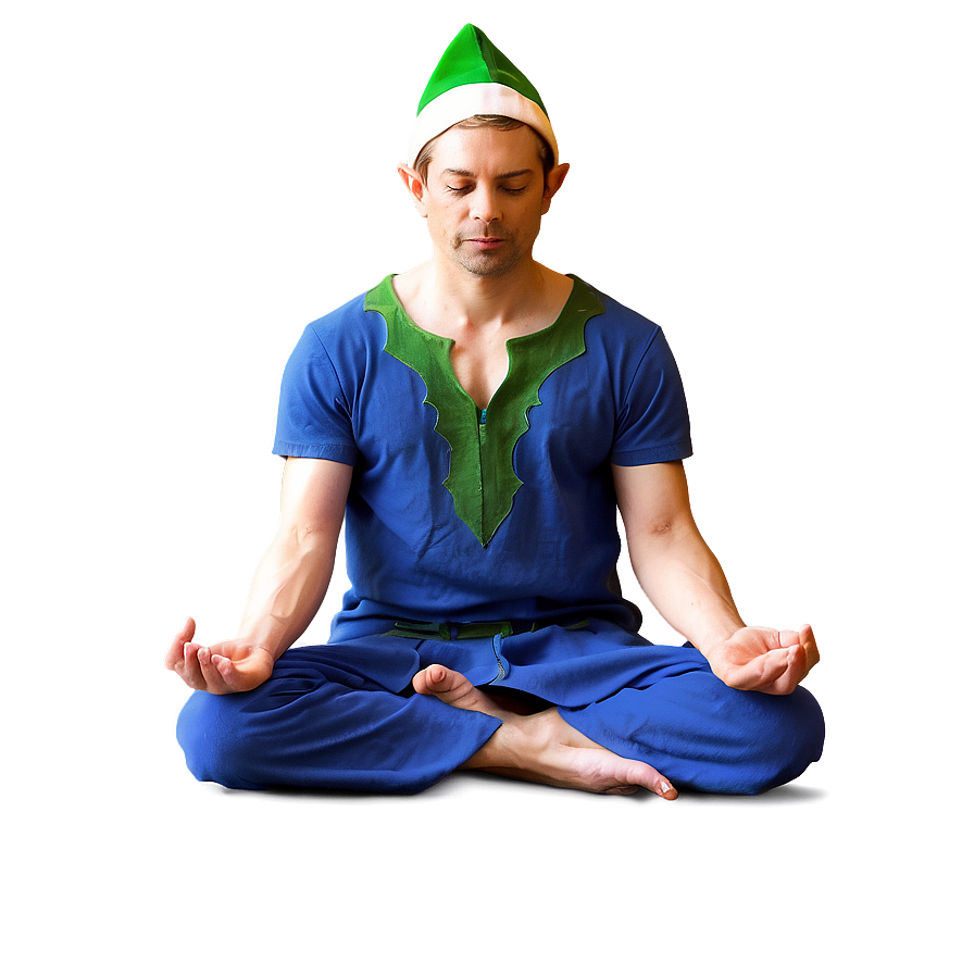 Peaceful Elf Meditating Png 27 PNG
