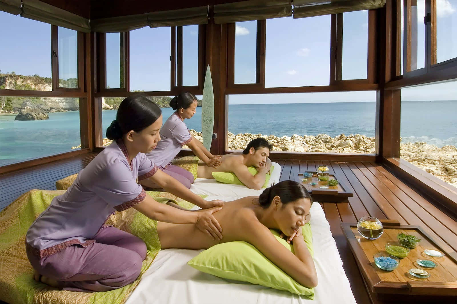 Massage In A Peaceful Spa Picture