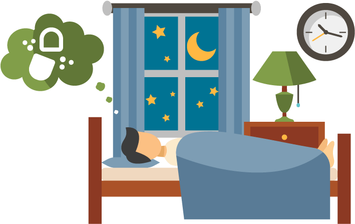 Peaceful Sleep Under Starry Night SVG