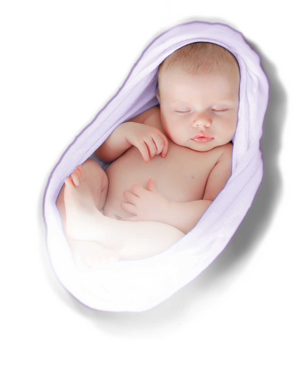 Peaceful Sleeping Newborn SVG