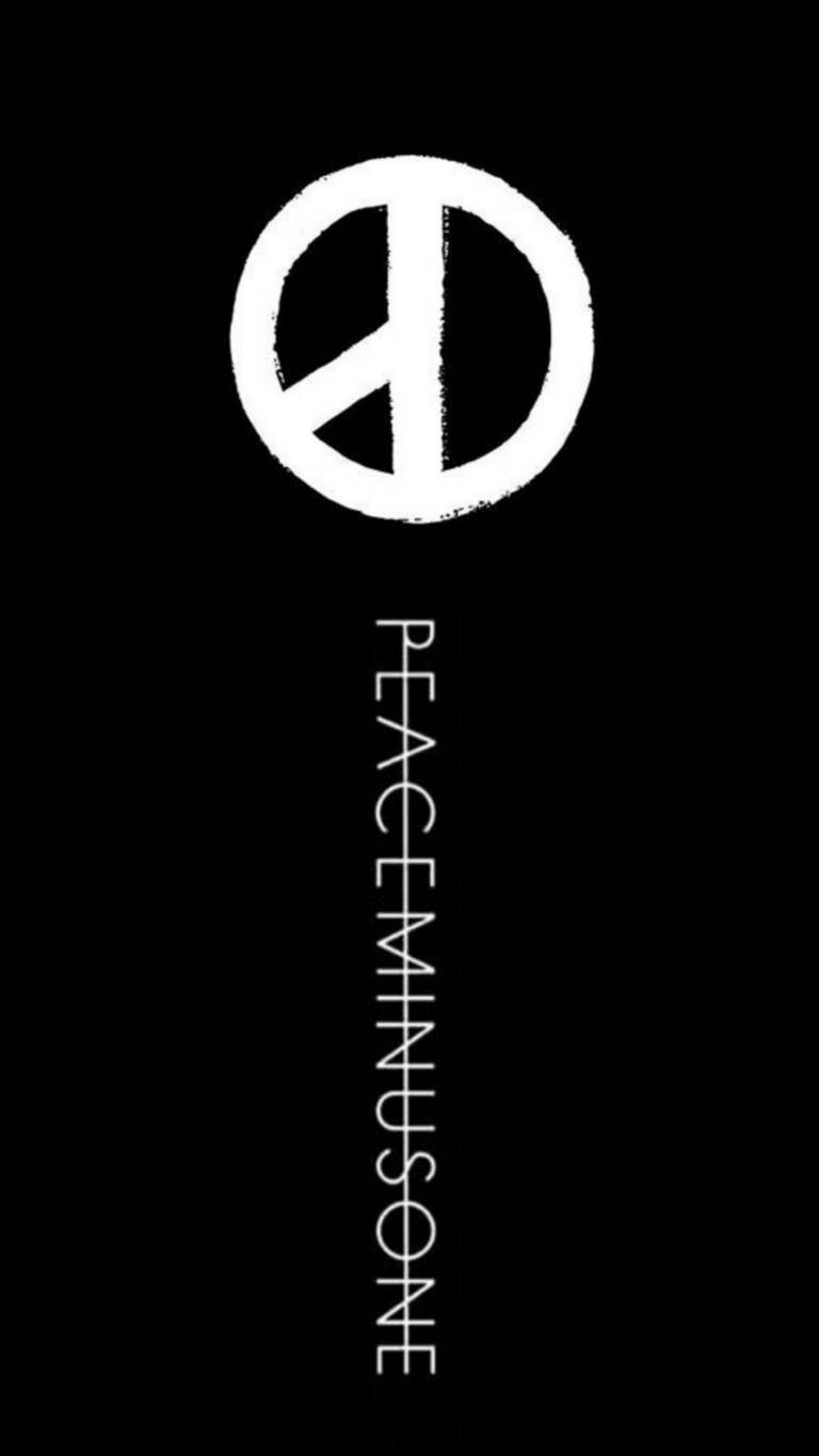 Peaceminusone Official Trademark Wallpaper