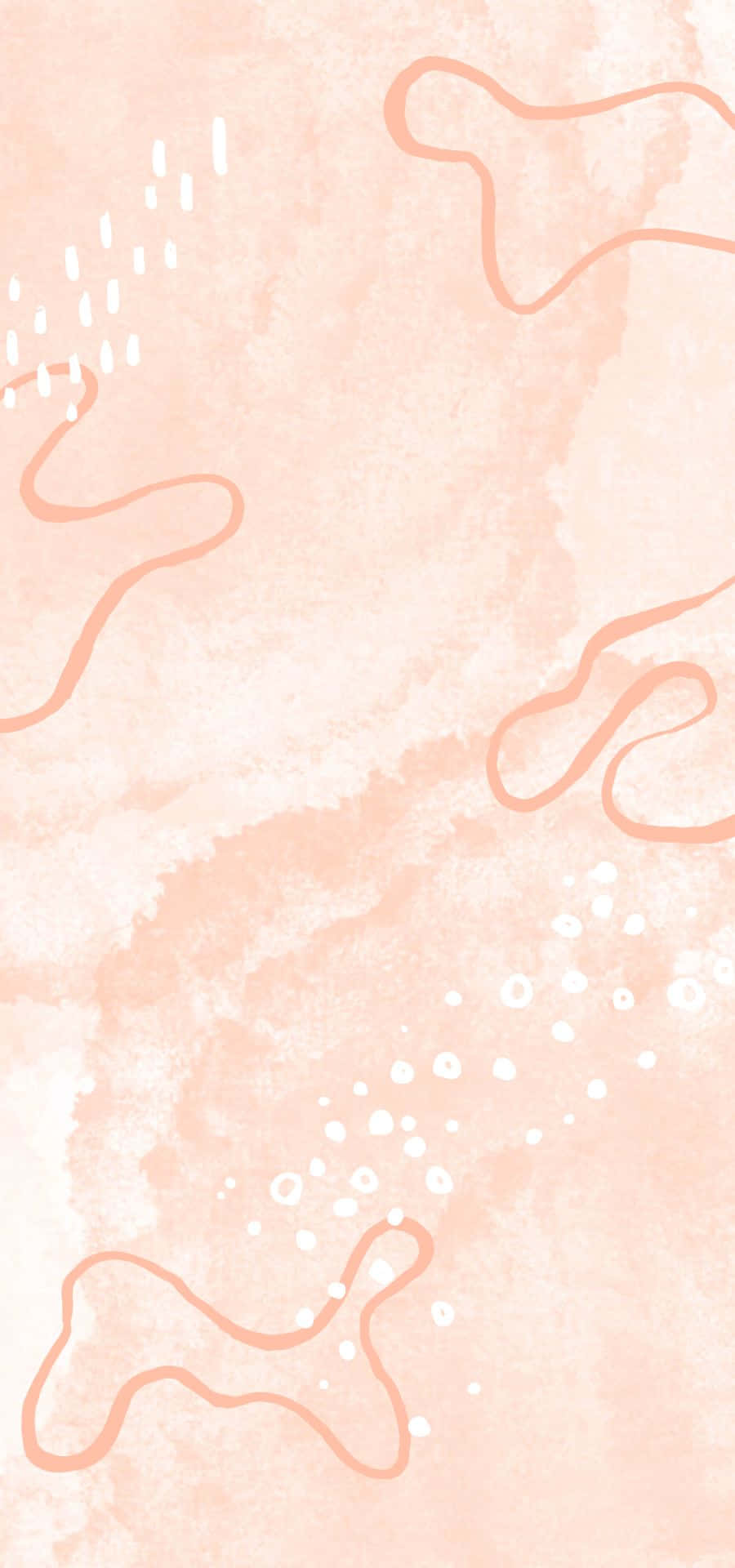A Watercolor Background With A Pink And White Pattern