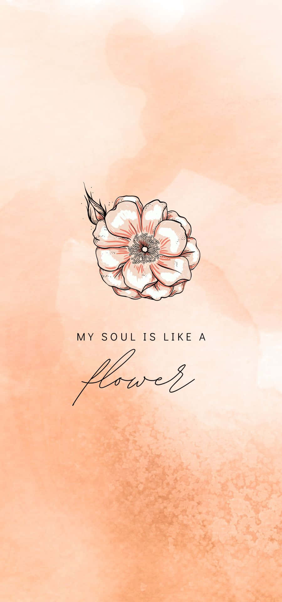 Min sjæl er som en blomst i morgendugg