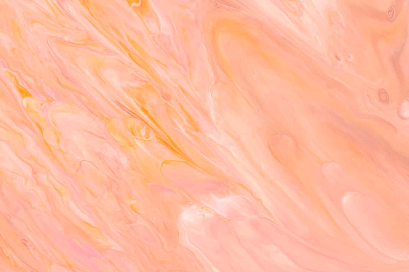 Persikofärgadbild Abstrakt Konst.