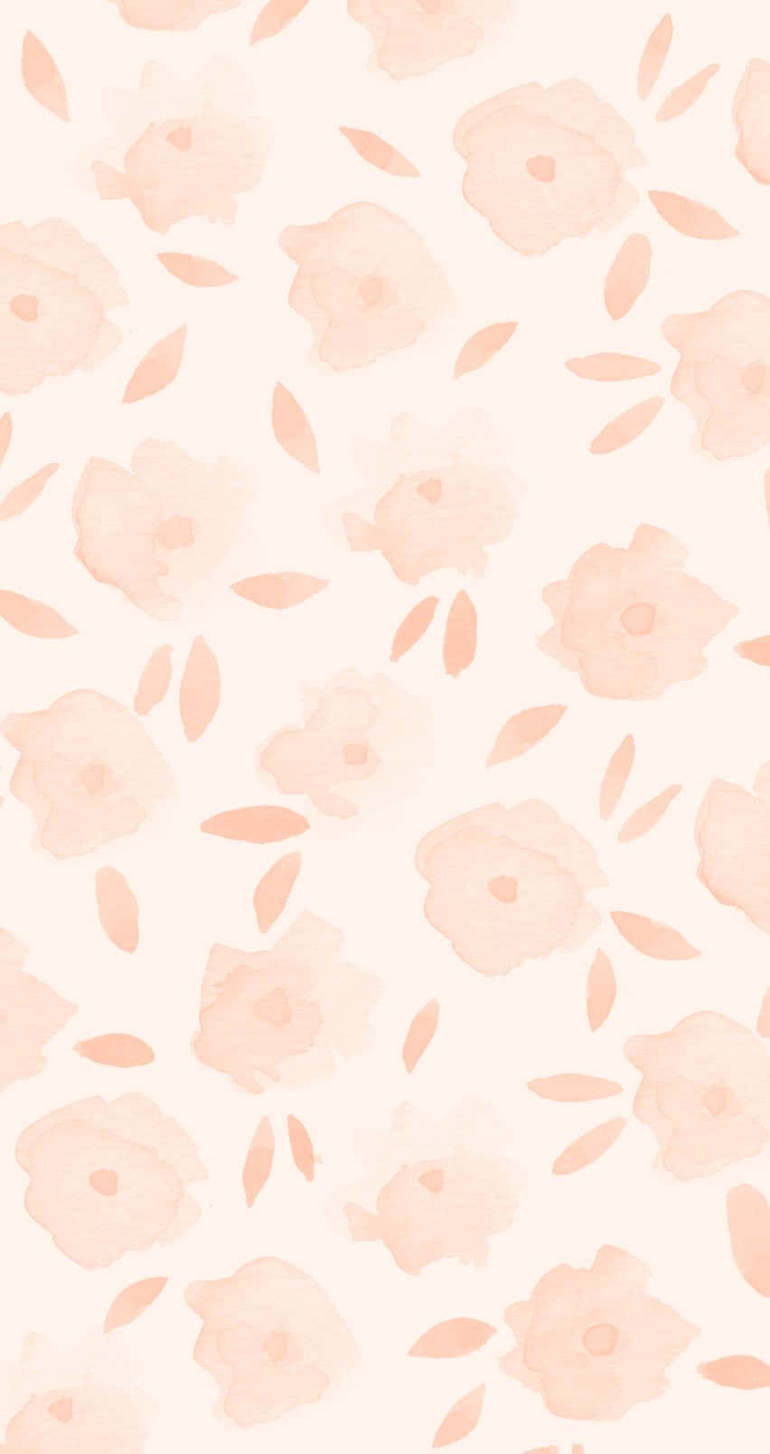 Refresh your device with a splash of vibrant peach Wallpaper