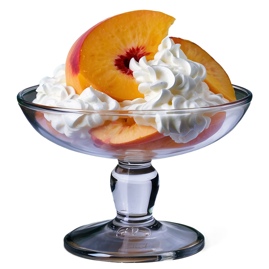 Download Peach Sundae Topping Png Rtk | Wallpapers.com