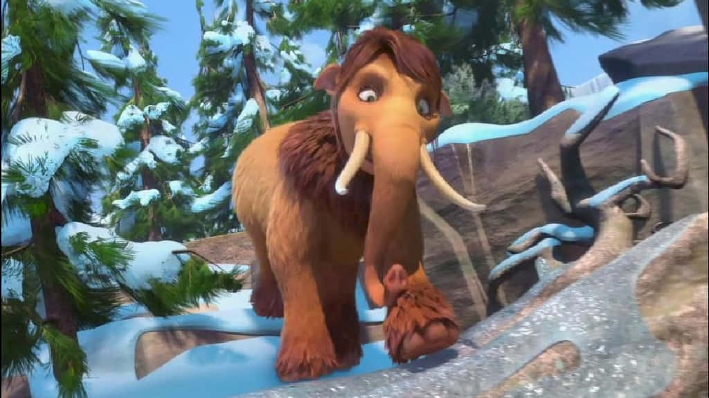 Peaches From Ice Age Continental Drift Wallpaper