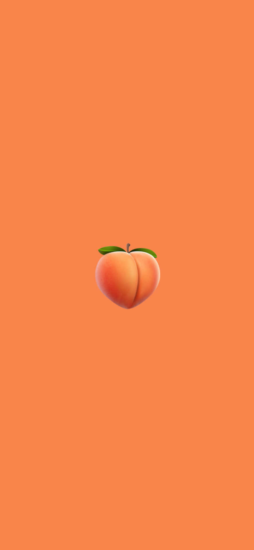 Peachy_ Orange_ Background Wallpaper