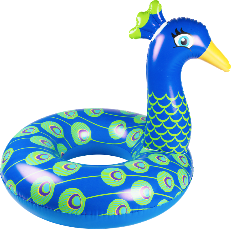 Peacock Inflatable Pool Float PNG