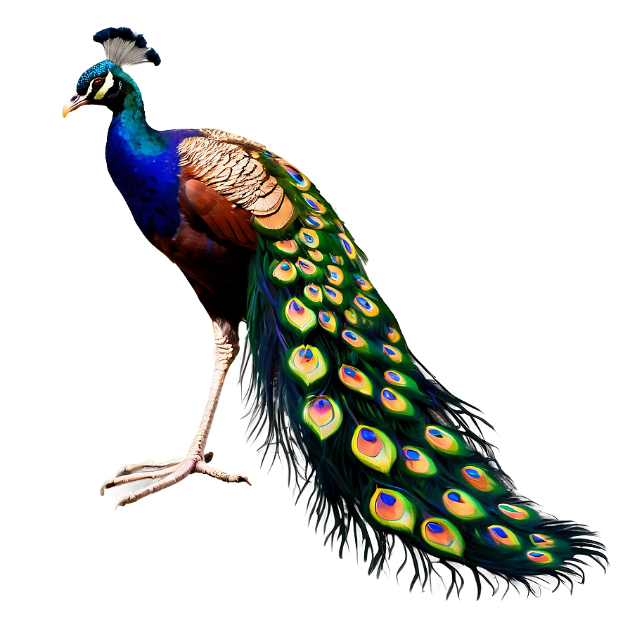 Download Peacock Tail Display Png 06232024 | Wallpapers.com