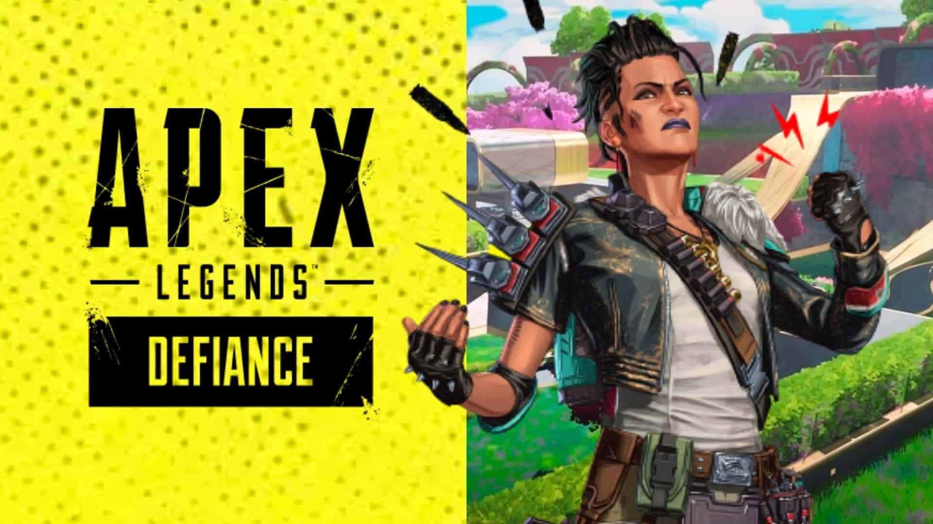 Peak Of Excitement: Apex Legends Season 12 Battle Action Wallpaper