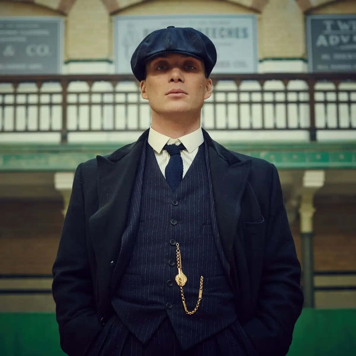 Tommy Shelby (Cillian Murphy) leads the Peaky Blinders gang in Birmingham, England