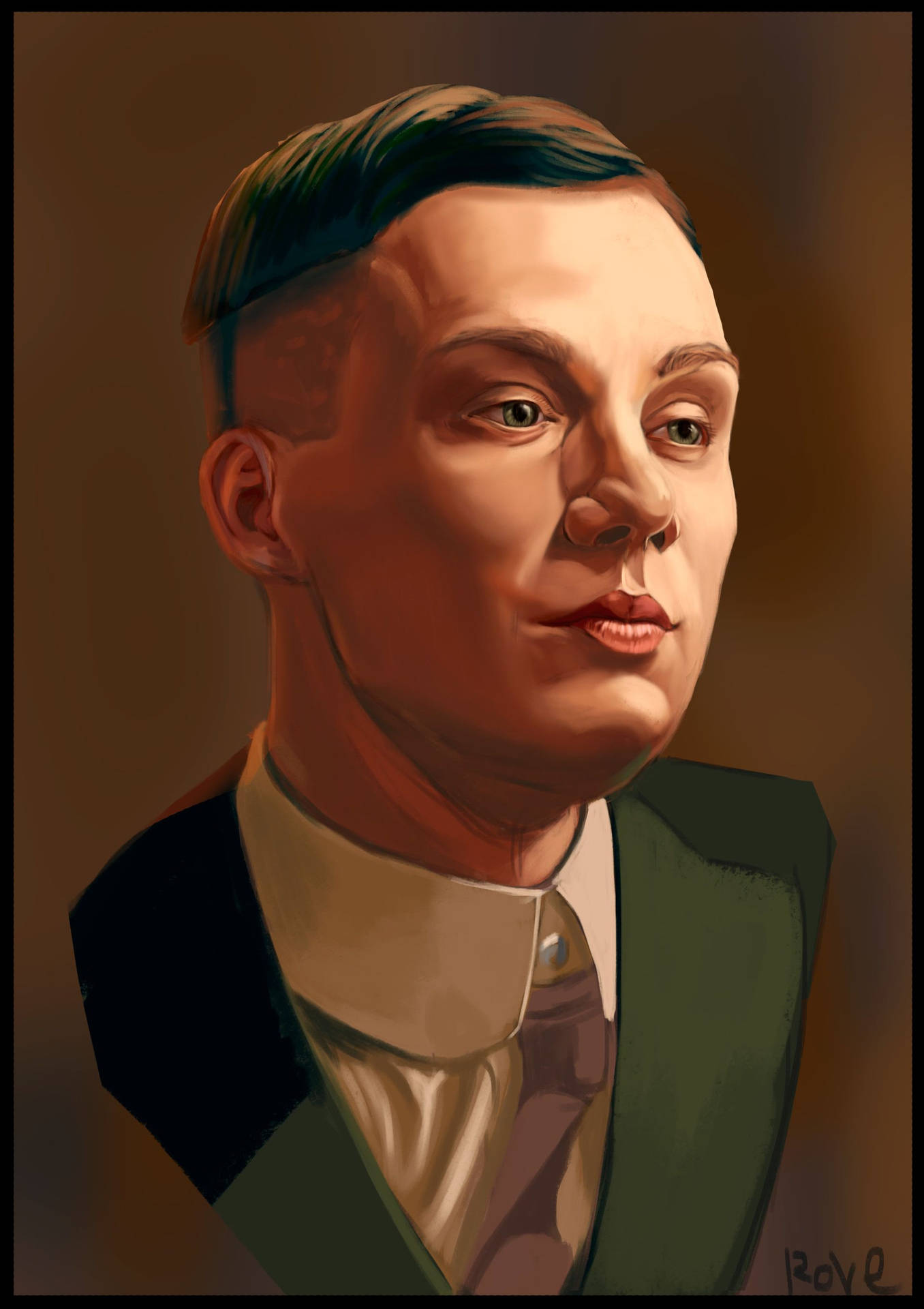 Peaky Blinders Thomas Portrait Background