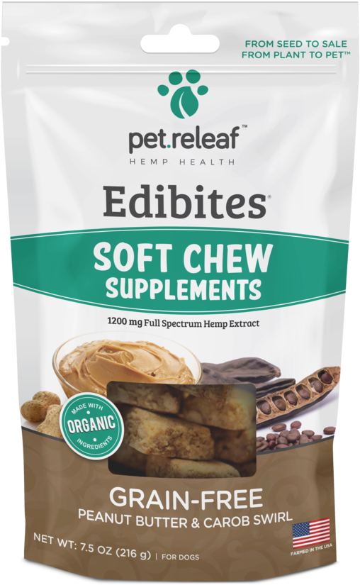 Peanut Butter Carob Dog Treats Package PNG