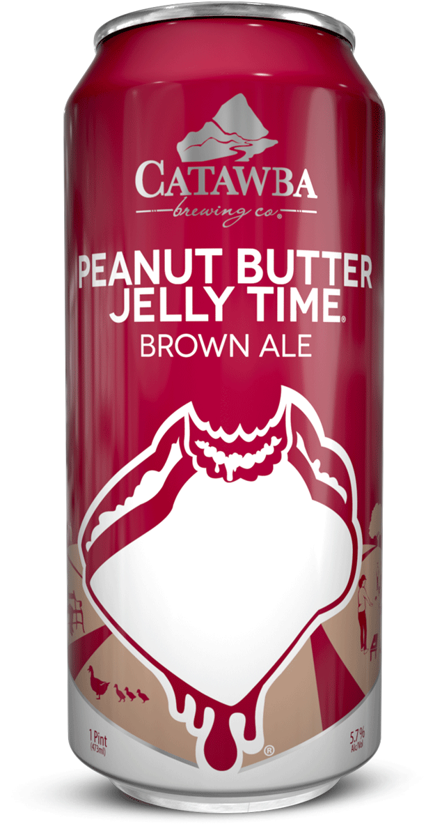 Peanut Butter Jelly Time Brown Ale Can PNG