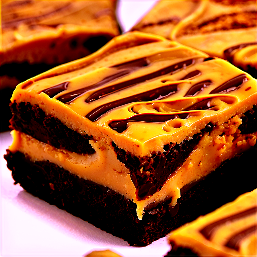 Peanut Butter Swirl Brownie Png 6 PNG