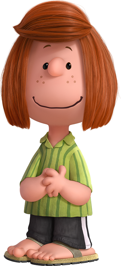 Peanuts Character Smiling PNG