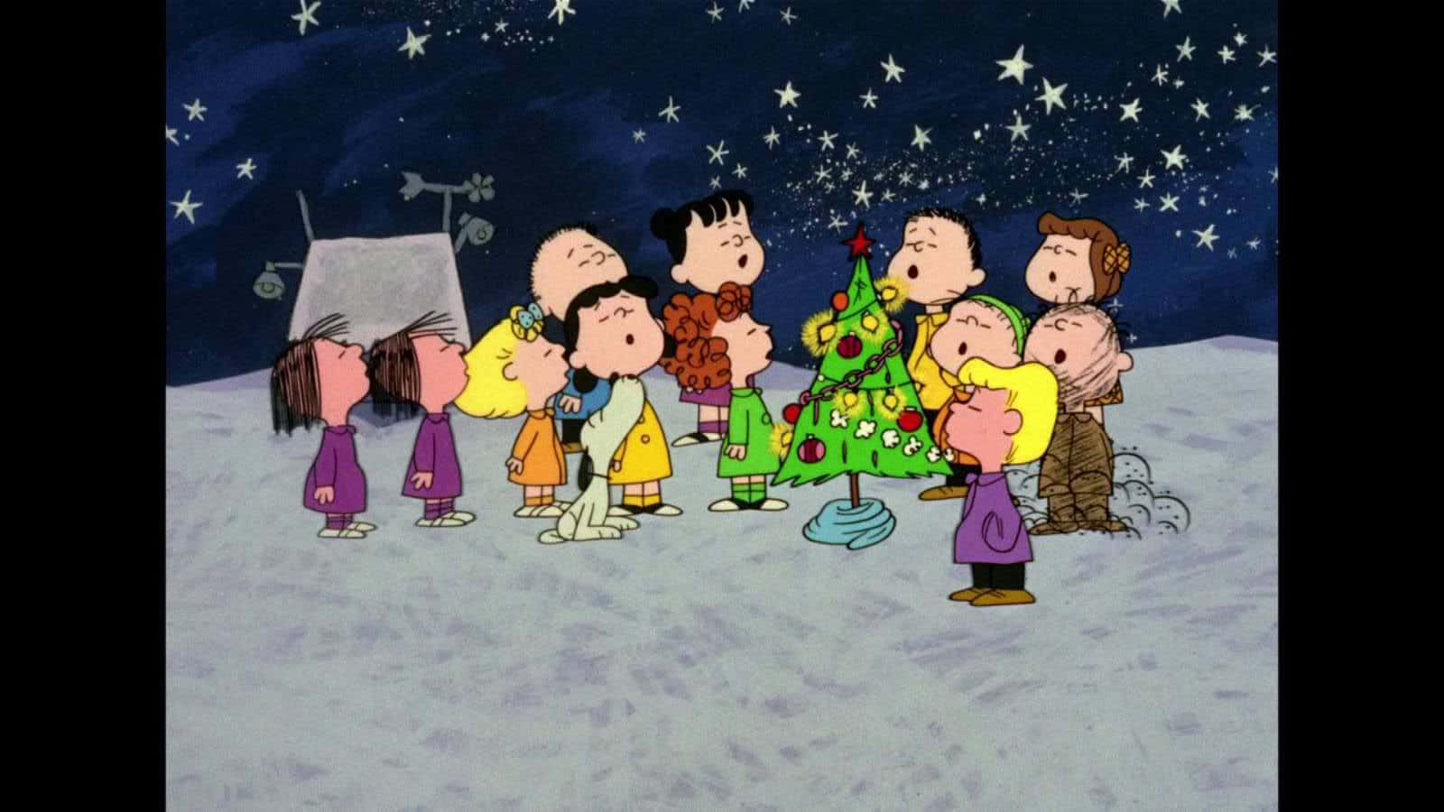 Peanuts Christmas Wallpaper