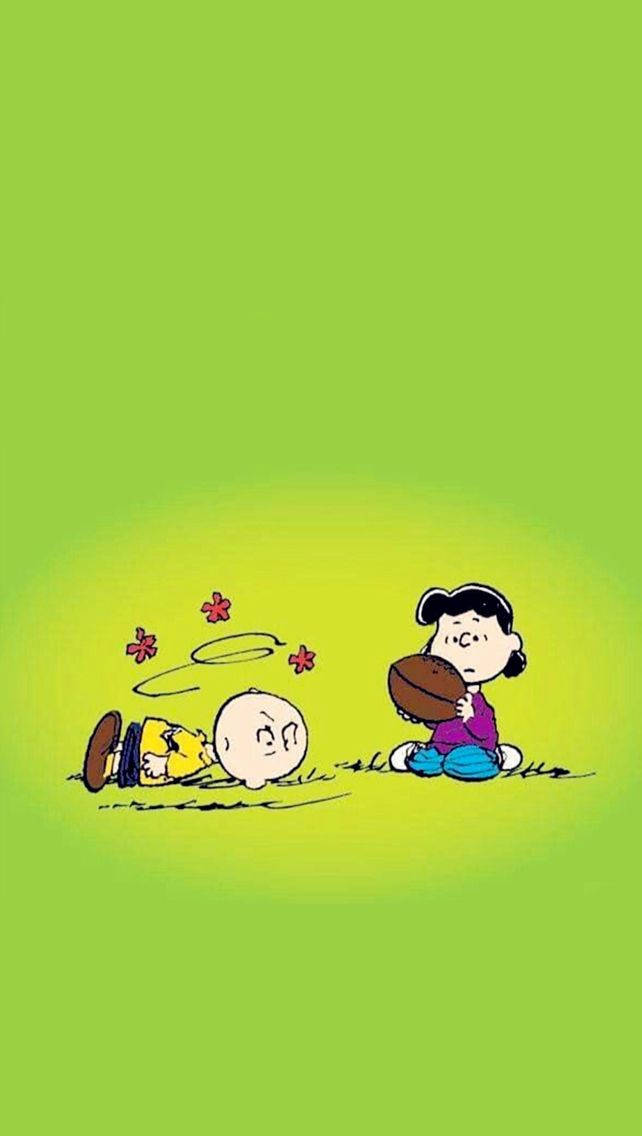 Tema Do Peanuts Dizzy Charlie Brown Papel de Parede