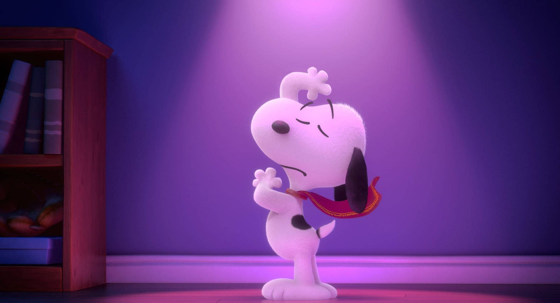 Peanutsdramatic Snoopy: Snoopy Dramático De Peanuts. Fondo de pantalla