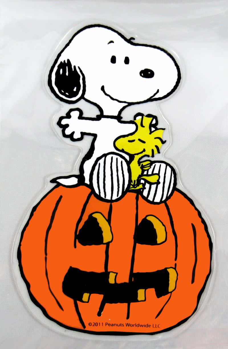 Celebreo Halloween Com A Turma Do Snoopy! Papel de Parede
