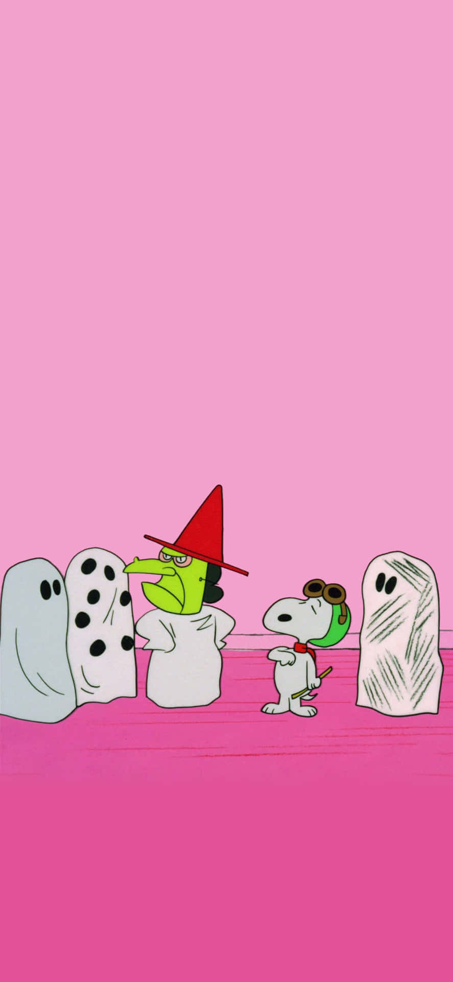Download A Group Of Cartoon Characters Dressed In Halloween Costumes ...