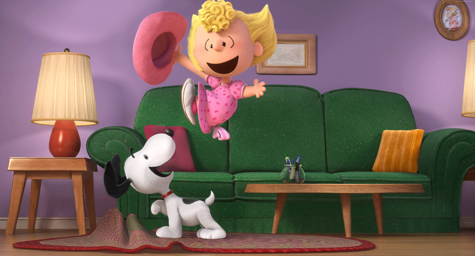 Peanuts Snoopy And Sally Wallpaper