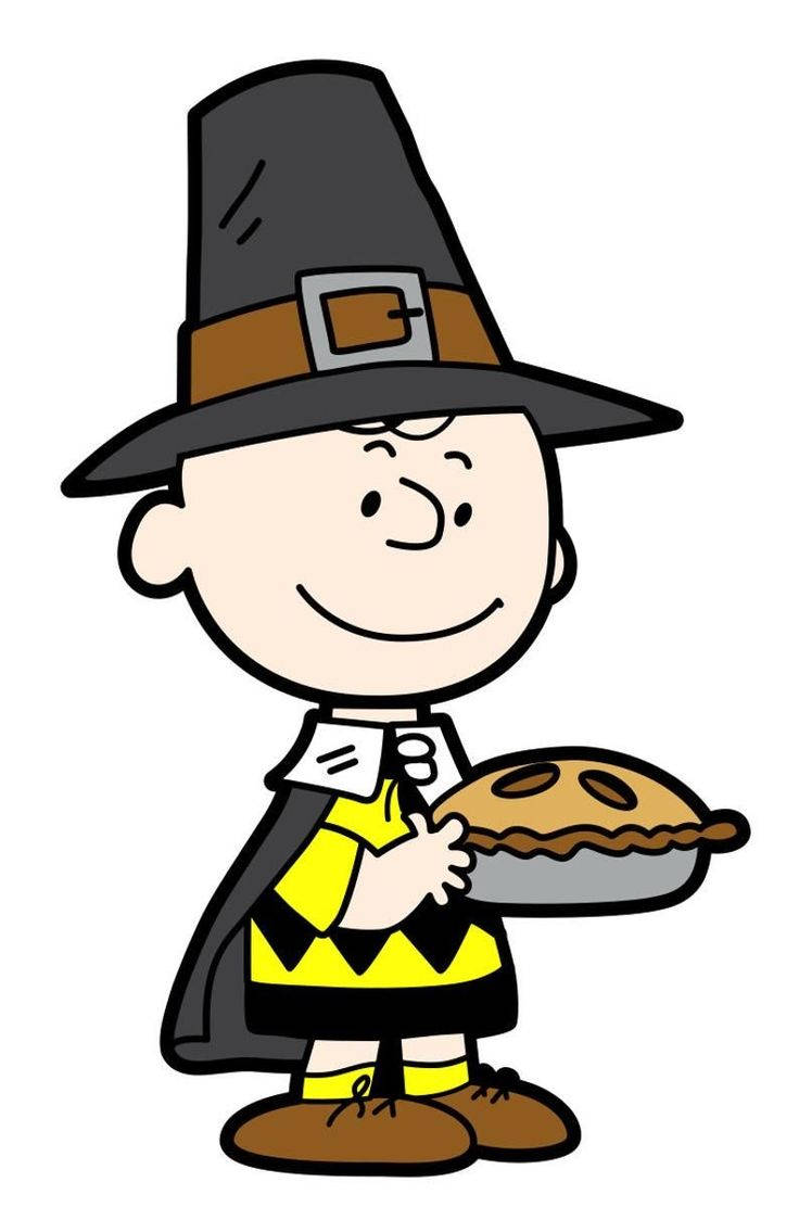 Peanuts Thanksgiving Pilgrim Charlie Brown Wallpaper