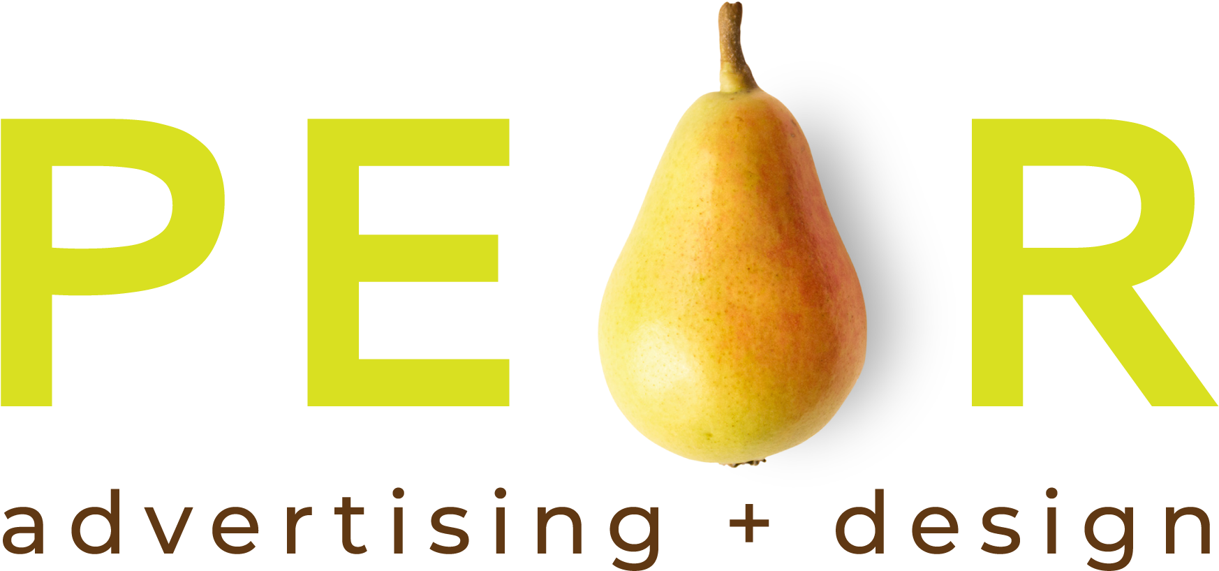 Pear Advertising Design Logo PNG