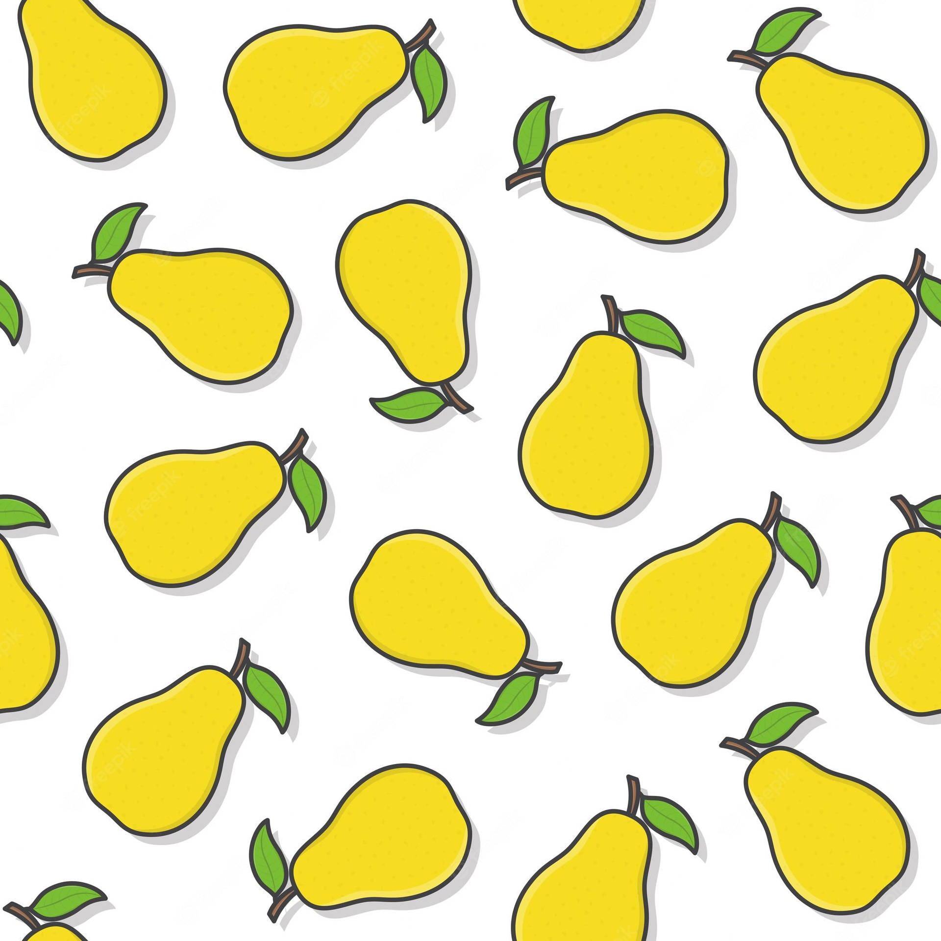 Pear Fruit Animation Wallpaper
