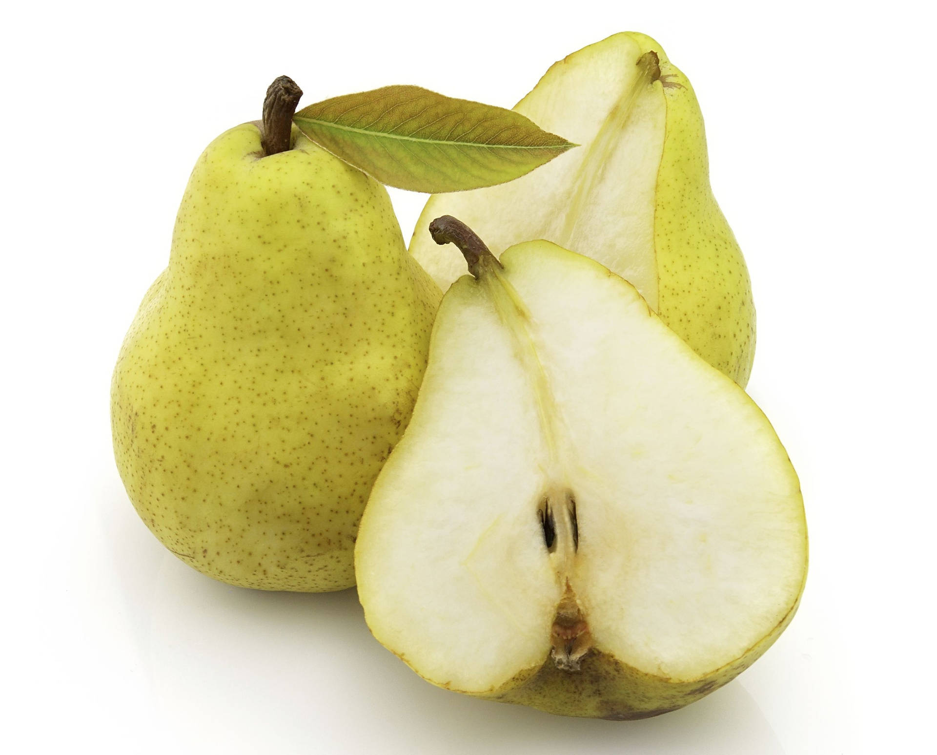 Pear Fruit Slice Wallpaper