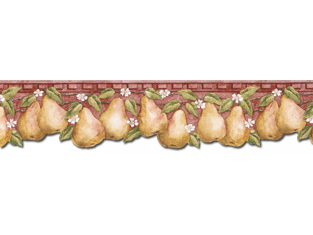 Pear Fruits Decoration Wallpaper