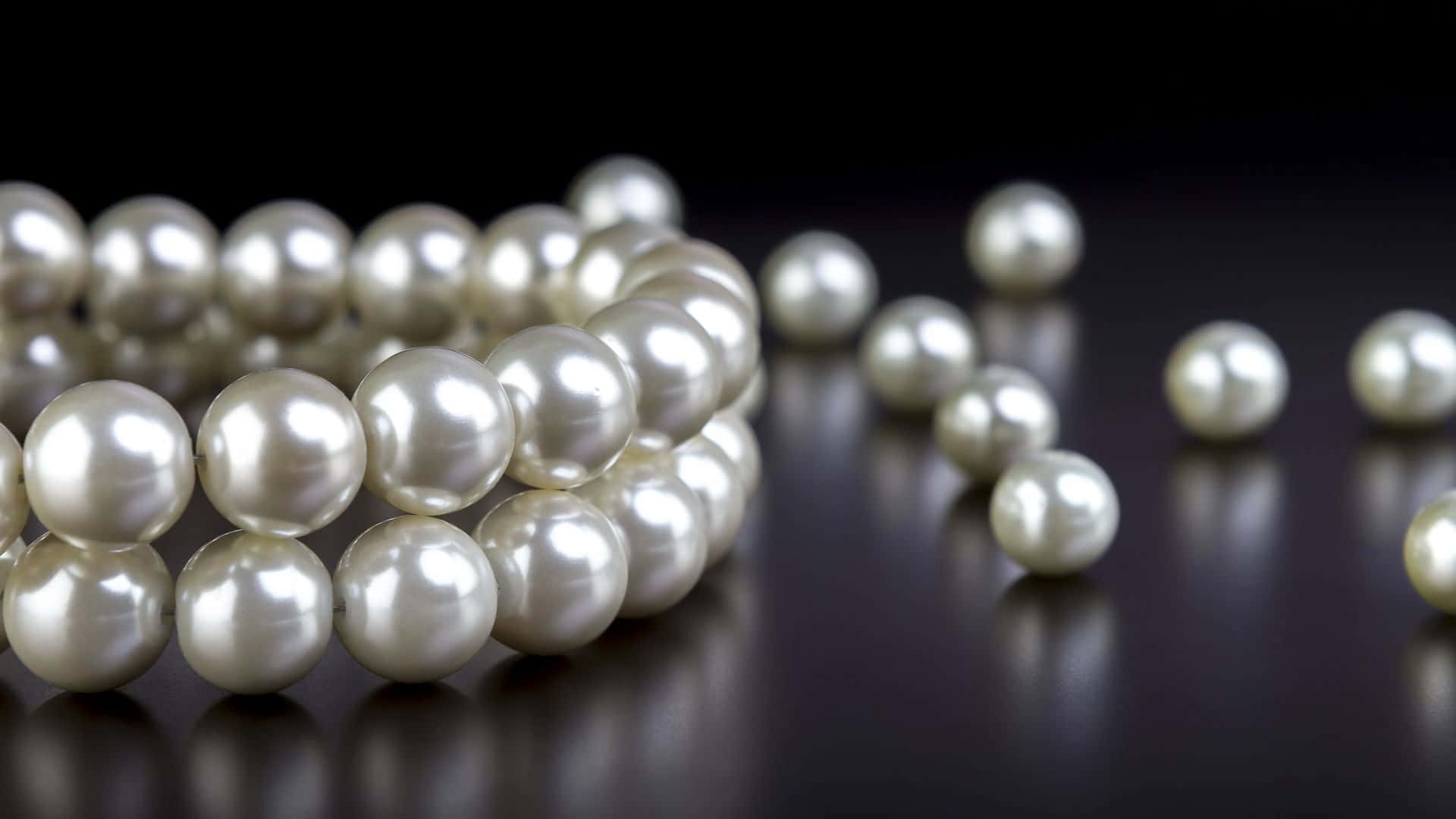 An illustration of an intricately white pearl