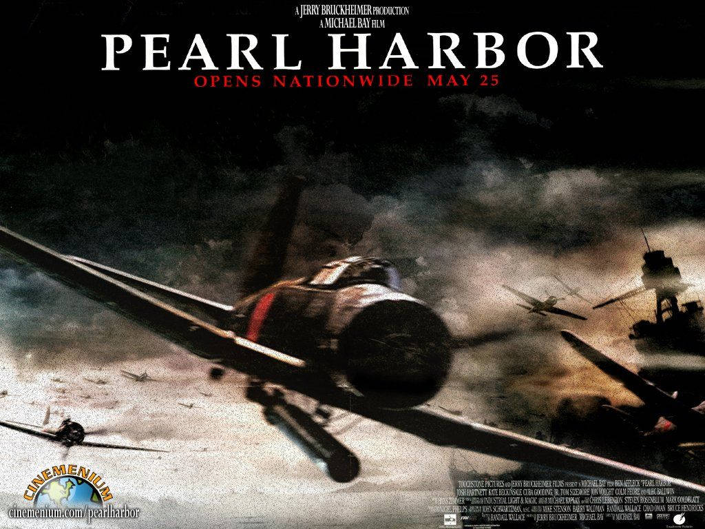 Pearl Harbor 2001 Movie Cover Wallpaper