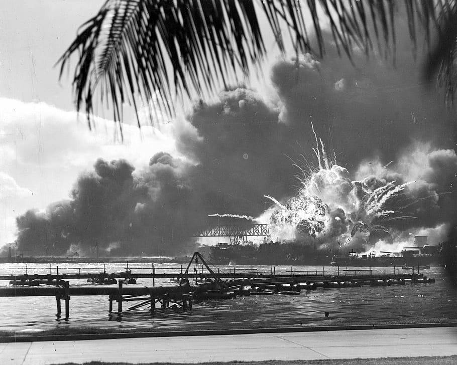 Pearl Harbor Bombing In Hawaii Usa Wallpaper