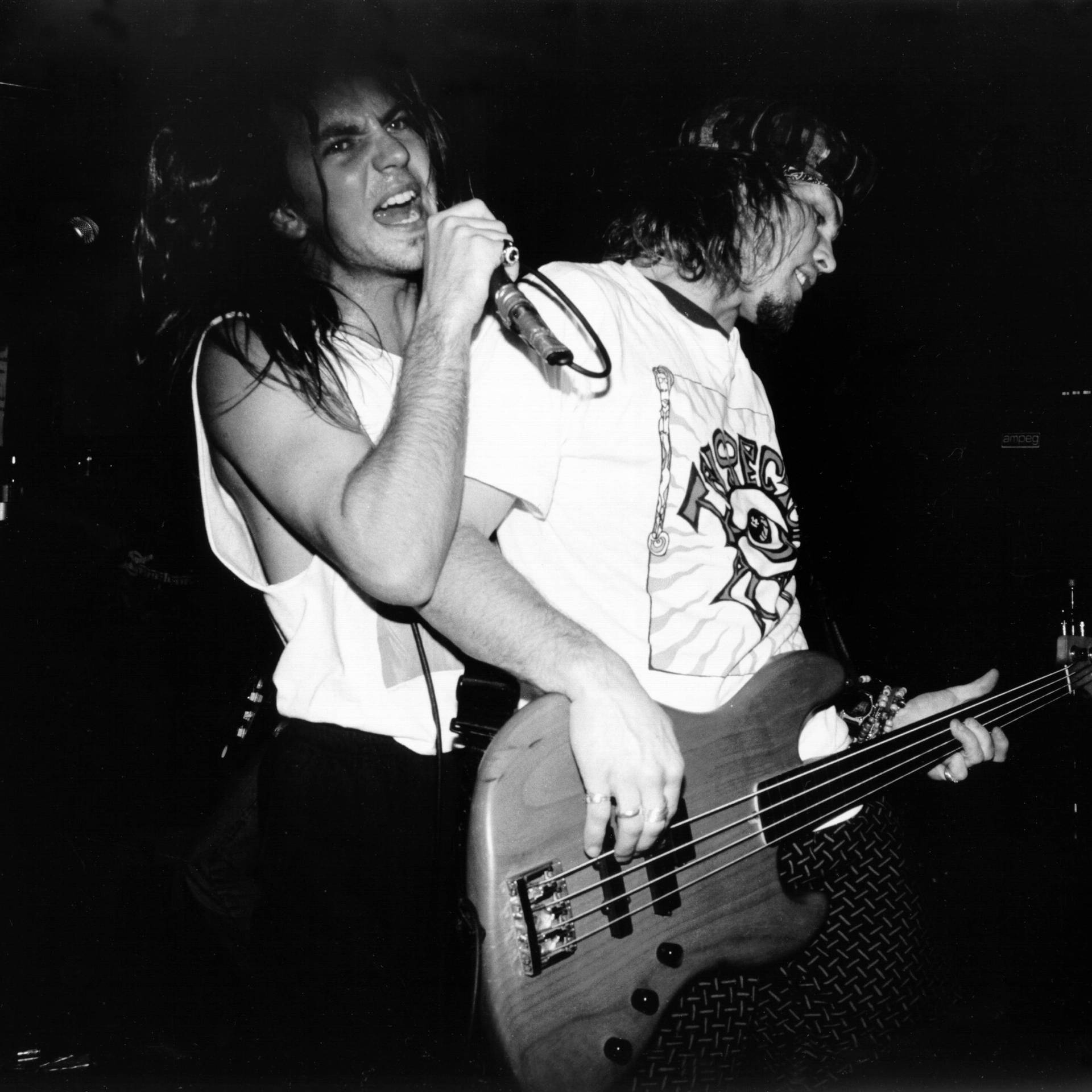 Pearl Jam Rock Band Eddie Vedder Jeff Ament Wallpaper