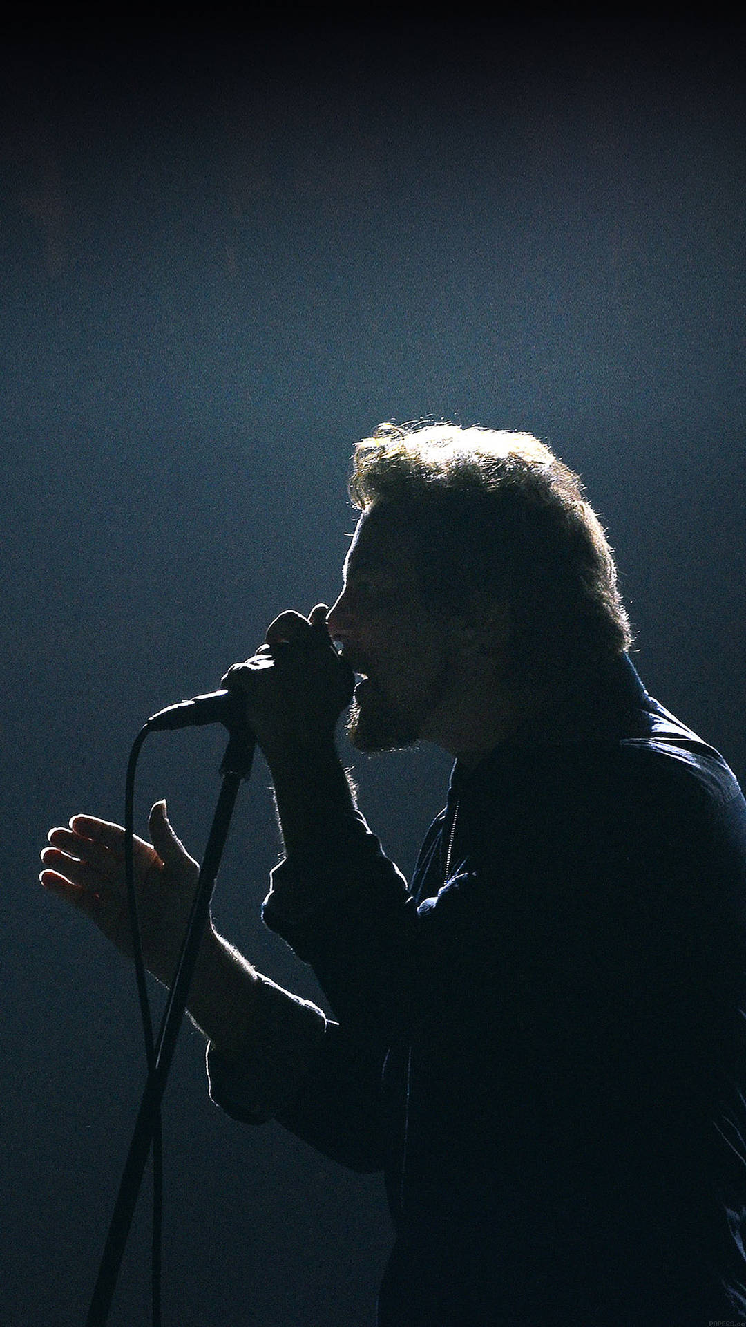 Pearl Jam Rock Band Live Concert Silhouette Wallpaper