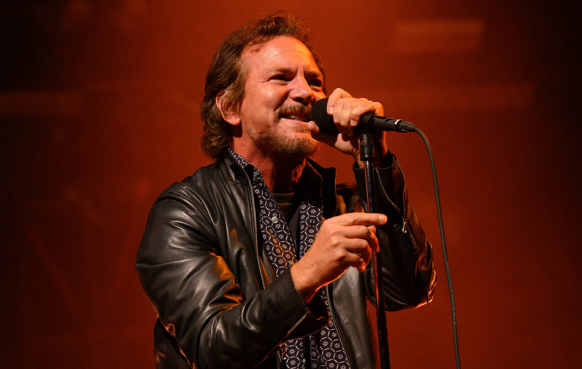 Pearl Jam Rock Band Singer Eddie Vedder Wallpaper