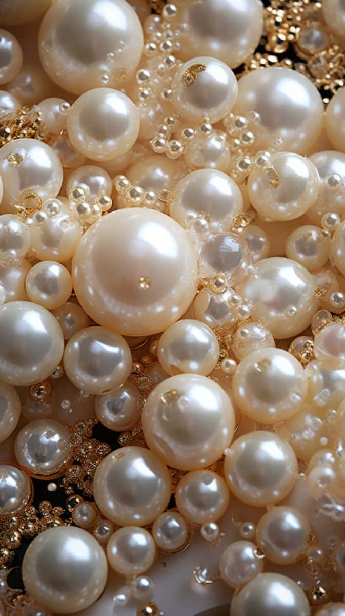 Pearl Jewelry Closeup Wallpaper