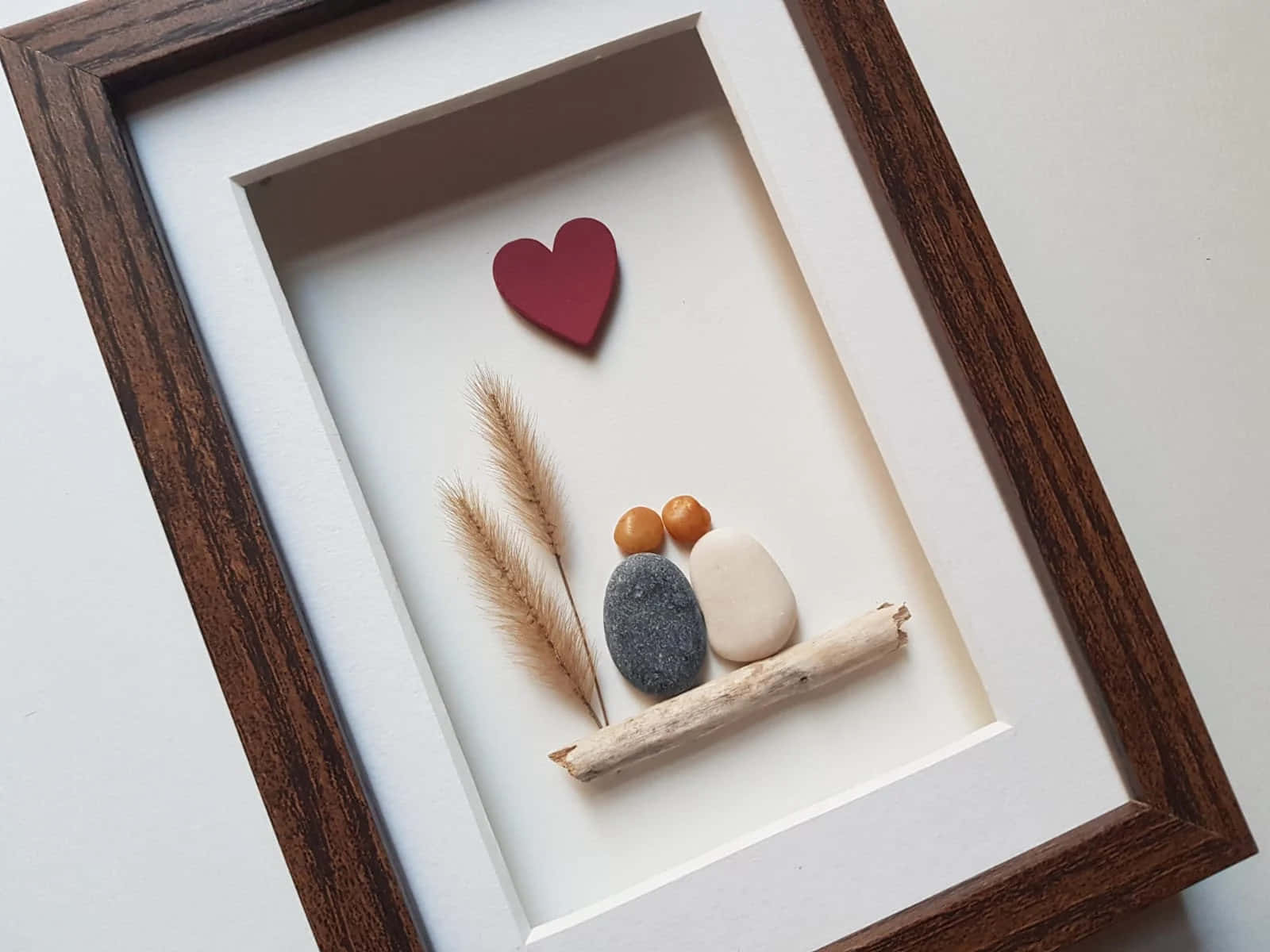 Pebble Art - Couple In Love