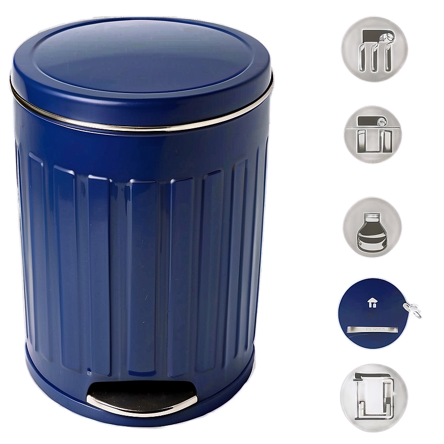 Pedal Trash Bin Specification Png Oln95 PNG