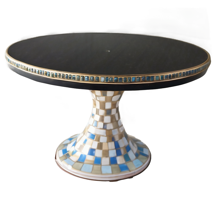 Pedestal Side Table Png 06132024 PNG