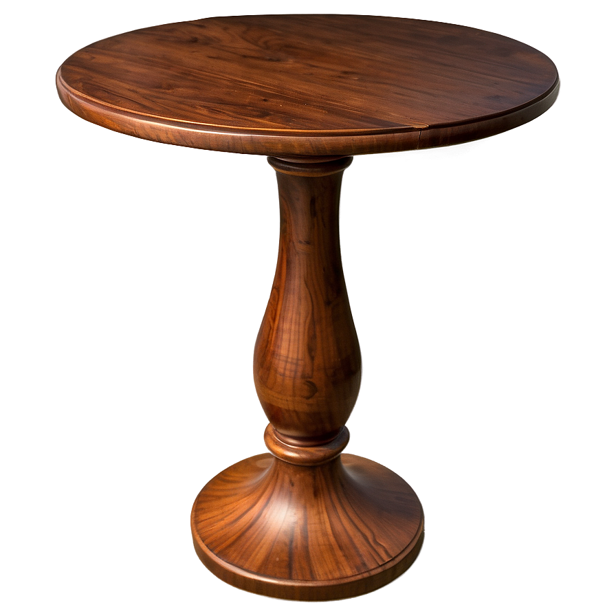 Pedestal Side Table Png Vtr24 PNG