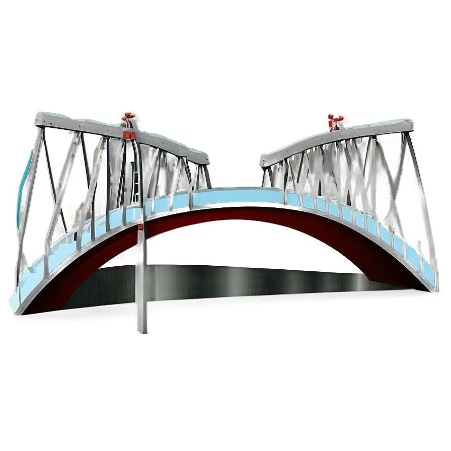 Pedestrian Bridge In Park Png 31 PNG