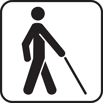 Pedestrian Sign Icon PNG