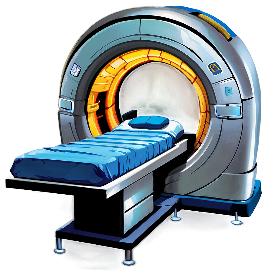 Pediatric Mri Machine Clipart Png 06252024 PNG