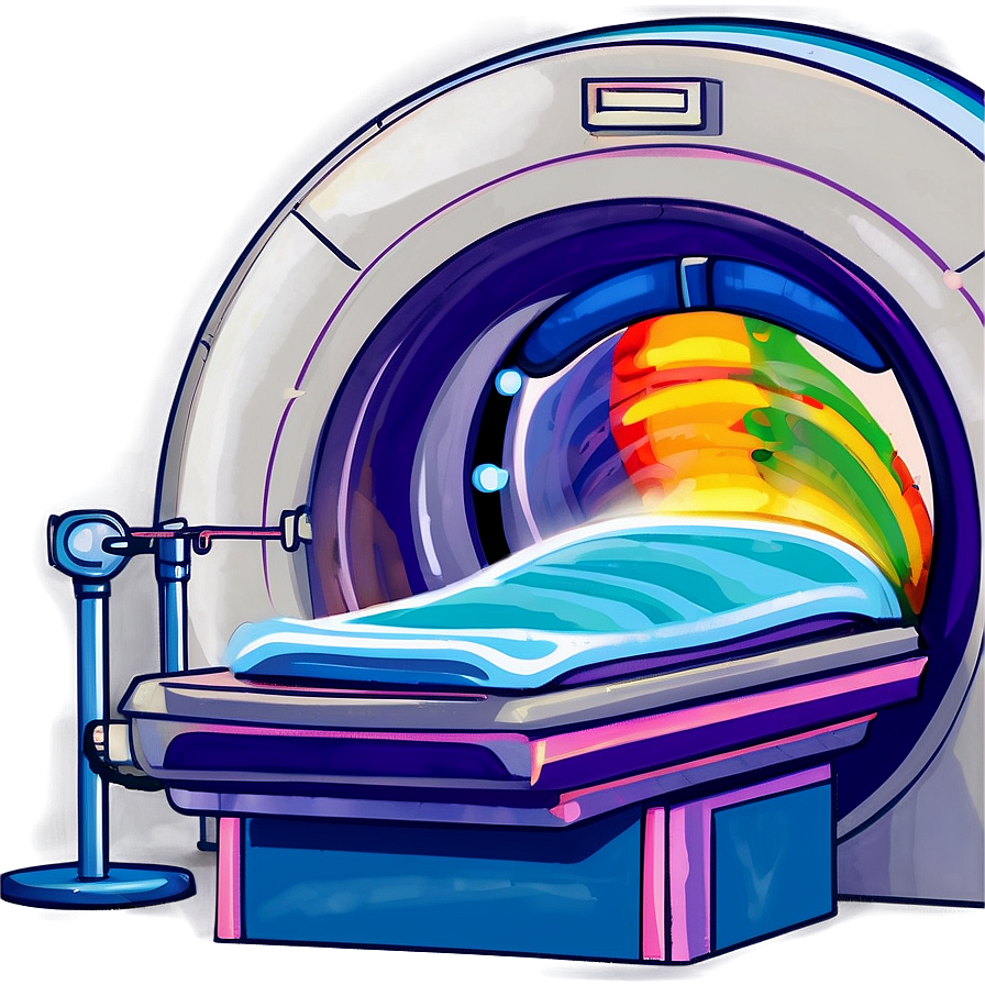 Pediatric Mri Machine Clipart Png Pbr PNG