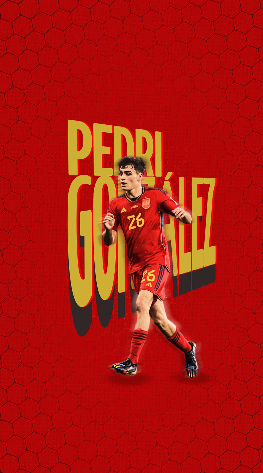 Pedri Gonzalez Spain Soccer Poster Wallpaper