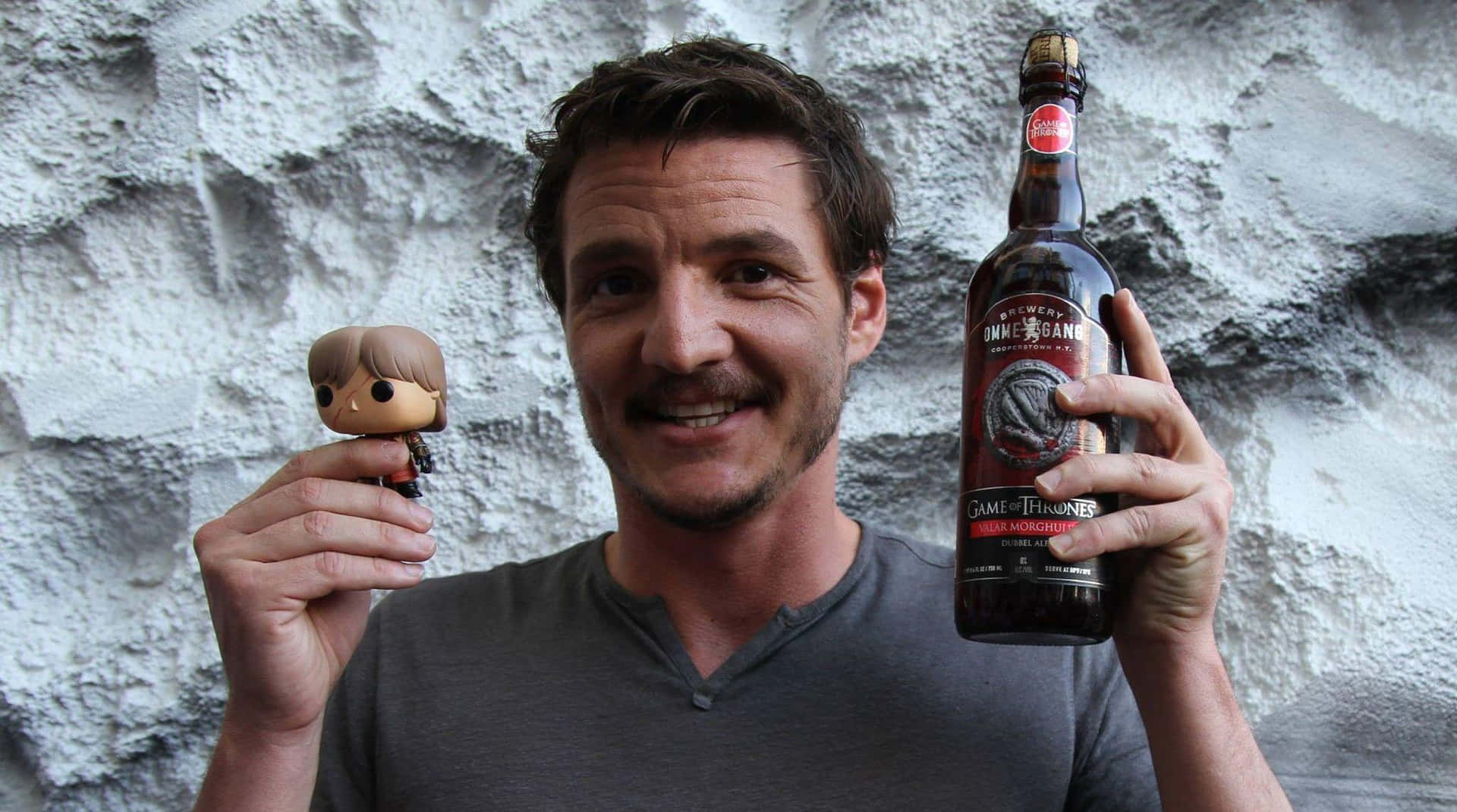 Pedro Pascal Gameof Thrones Merchandise Wallpaper